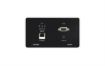 Billede af KRAMER 4K60 4:2:0 HDMI & VGA Wall–Plate over Extended–Reach PoE over HDBaseT