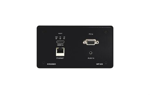 Billede af KRAMER 4K60 4:2:0 HDMI & VGA Wall–Plate over Extended–Reach PoE over HDBaseT