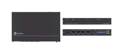 Billede af KRAMER 1:4 4K60 4:2:0 HDMI to Long-Reach HDBaseT Distribution Amplifier