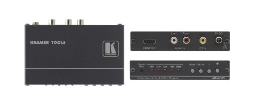Billede af KRAMER Composite Video & Stereo Audio to HDMI Scaler