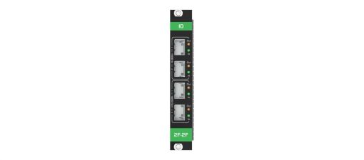 Billede af KRAMER 4K60 4:4:4 2xIN + 2xOUT Fiber optic modular card