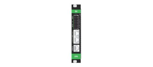 Billede af KRAMER 4K60 4:4:4 2xIN HDBT 1.0 with 2xaudio ports modular card