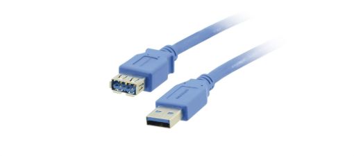 Billede af KRAMER 0,9m USB 3.0 A (M) to A (F) Extension Cable