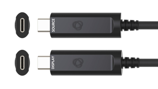 Billede af KRAMER 10.7m. Active Fiber USB-C Fully Featured cable