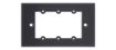 Billede af KRAMER Frame for Wall Plate Inserts - 1 Gang
