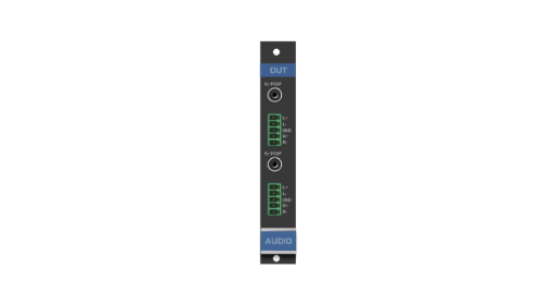 Billede af KRAMER 2 channels Audio Analog & Digital output Card for Frame 16