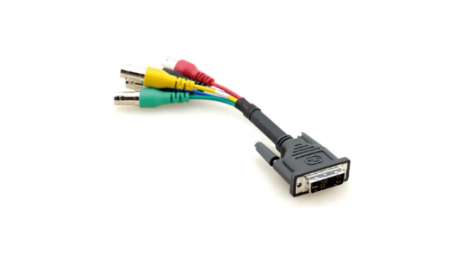 Billede af KRAMER DVI-A to 5 BNC (Male - Female) Adapter Cable (1')