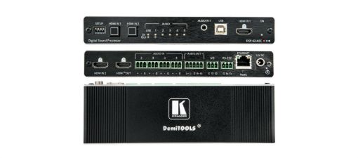 Billede af KRAMER 6x2 PoE Audio Matrix with DSP and AEC
