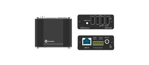 Billede af KRAMER USB 2.0 PoC Receiver over extended-reach