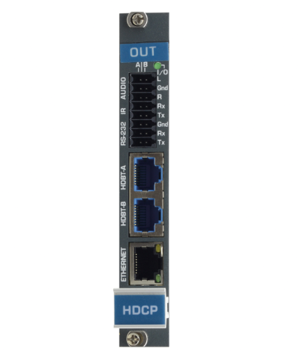 Billede af KRAMER 2–Output 4K HDMI + Analog Audio over HDBaseT Card (F–16)