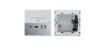 Billede af KRAMER USB-C Wallplate Transmitter with USB, Ethernet, RS-232, & IR over Extended-Reach HDBaseT 3.0
