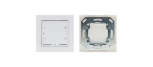 Billede af KRAMER Design Frame for 2 Wall Plate Inserts - 1-Gang - BLACK