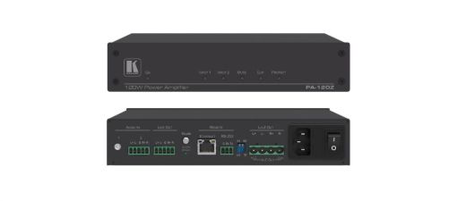 Billede af KRAMER 1x120W @ 70V/100V And  2x60W @ 8O Controllable Power Amplifi