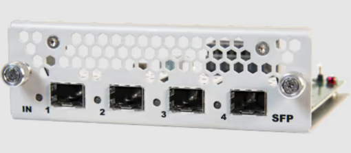 Billede af ANALOG WAY Opt. Input connector card with 4x SFP+ (carrying case included)