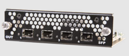 Billede af ANALOG WAY Opt. Output connector card with 4x SFP+ (carrying case included)