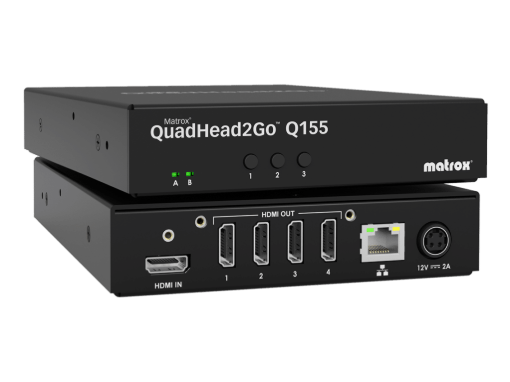 Billede af MATROX QuadHead2Go VideoWall Applicance