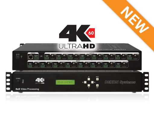 Billede af DEXON DVP818K 8x8 scaling video processor
